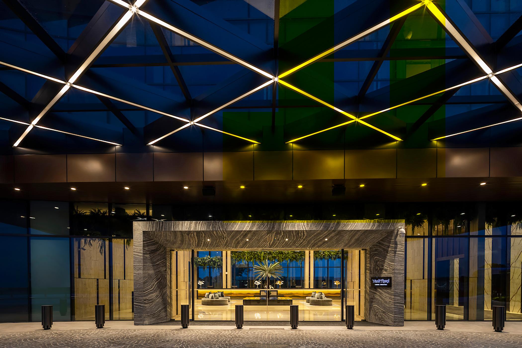 Dusit Thani Laguna Singapur Zewnętrze zdjęcie The lobby of the hotel