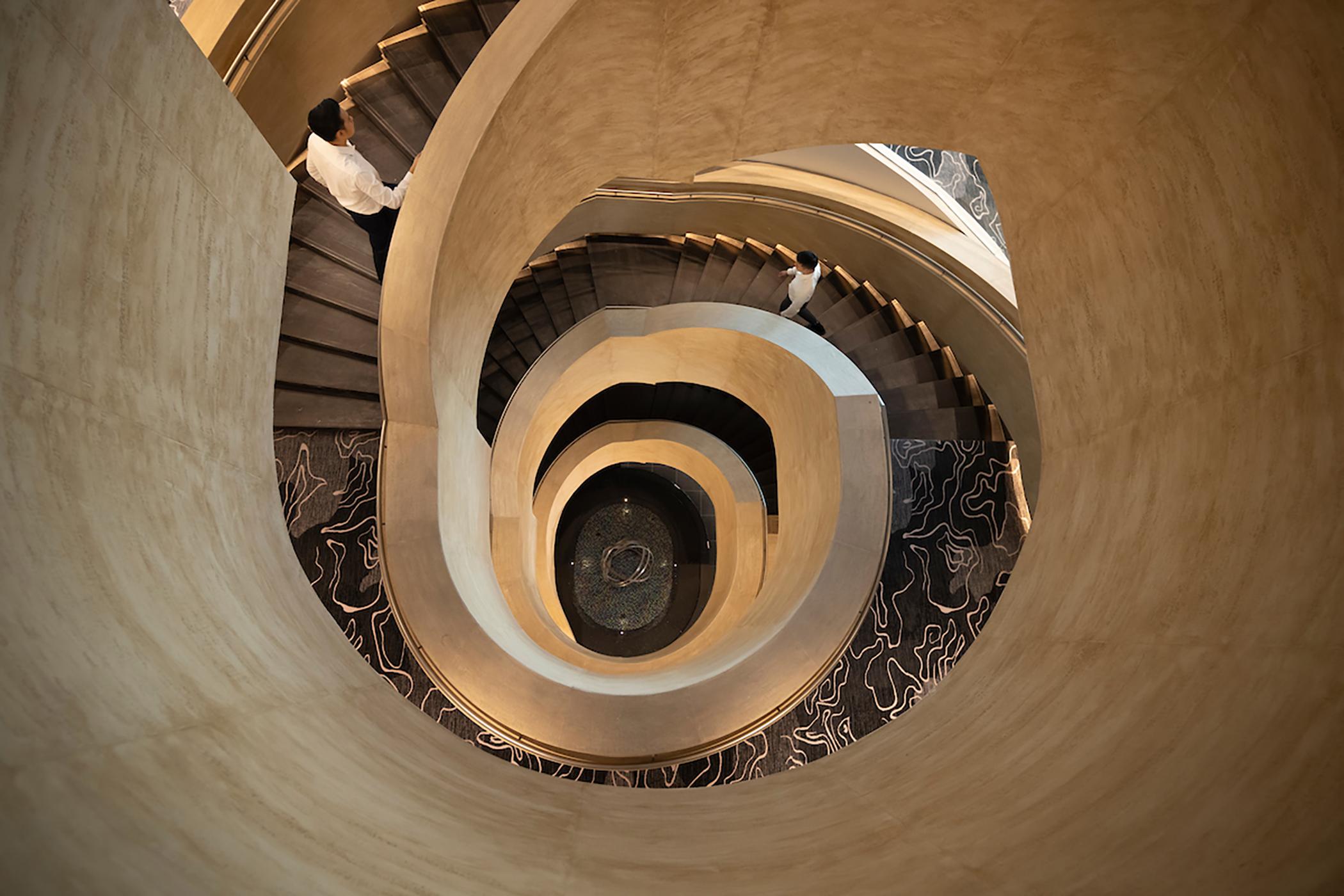 Dusit Thani Laguna Singapur Zewnętrze zdjęcie Spiral staircase
