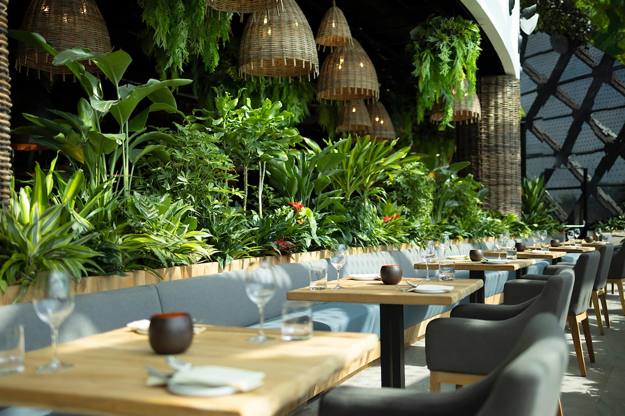 Dusit Thani Laguna Singapur Zewnętrze zdjęcie Restaurant interior
