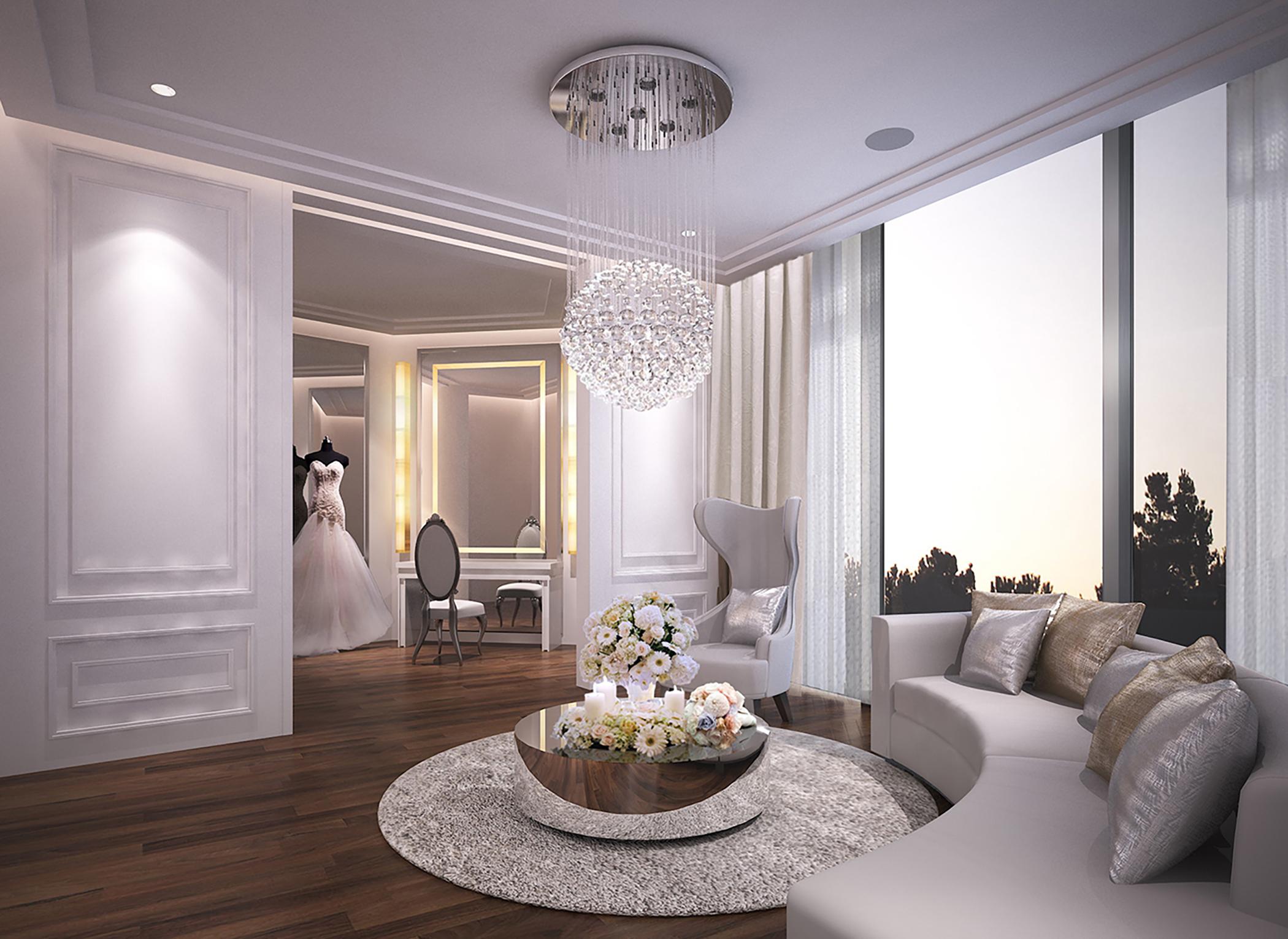 Dusit Thani Laguna Singapur Zewnętrze zdjęcie 3D interior visualization