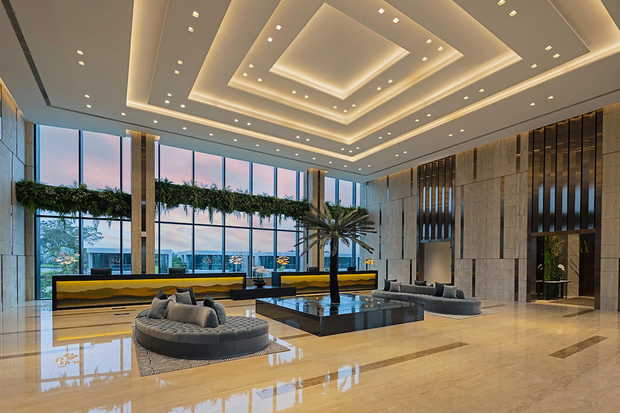 Dusit Thani Laguna Singapur Zewnętrze zdjęcie Lobby
