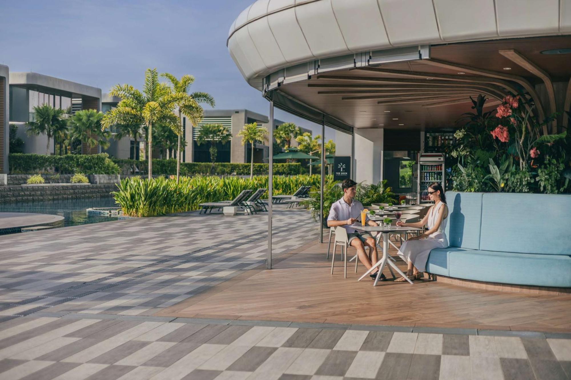 Dusit Thani Laguna Singapur Zewnętrze zdjęcie The outdoor area of the hotel