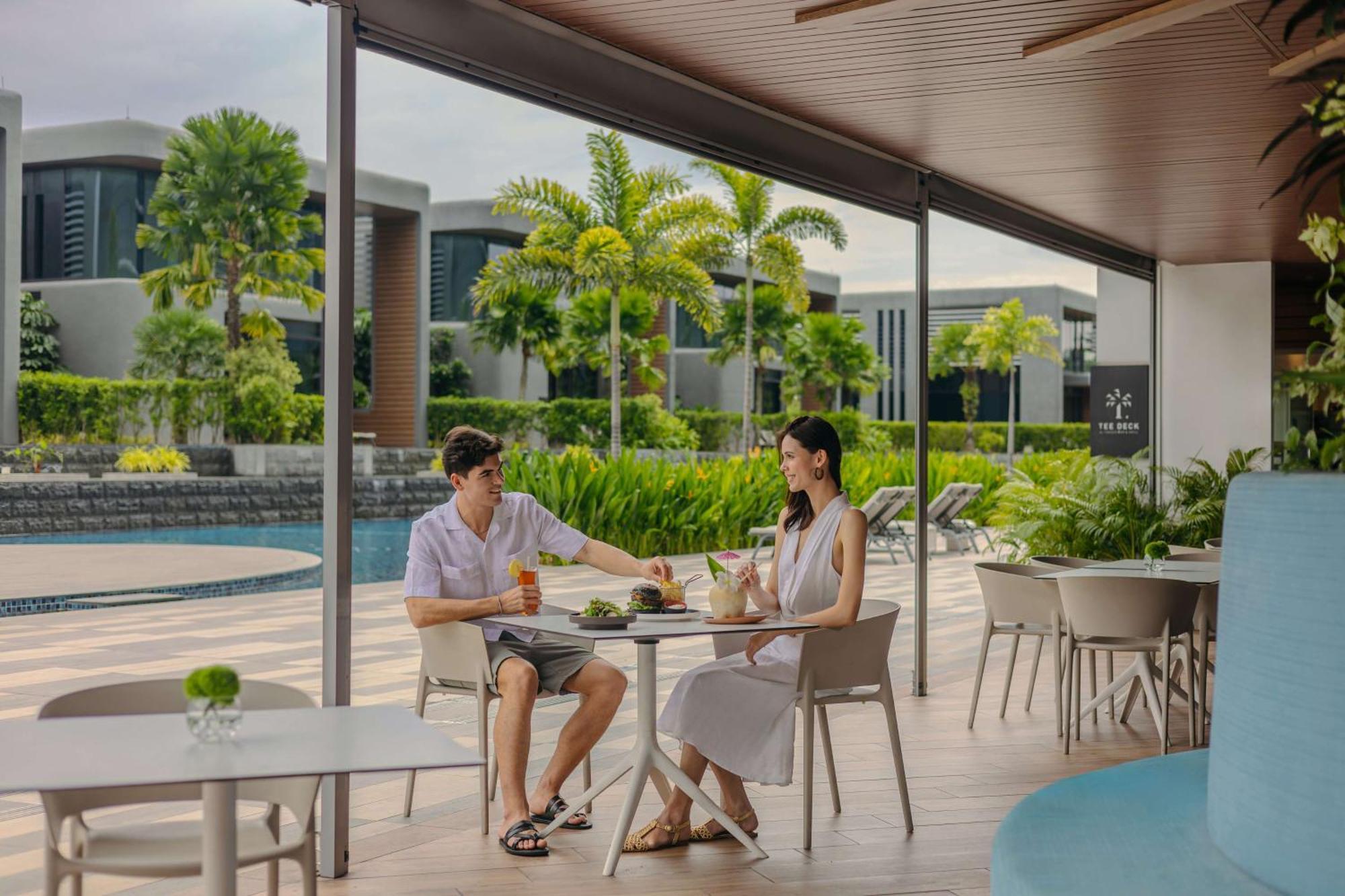 Dusit Thani Laguna Singapur Zewnętrze zdjęcie The Beach Club